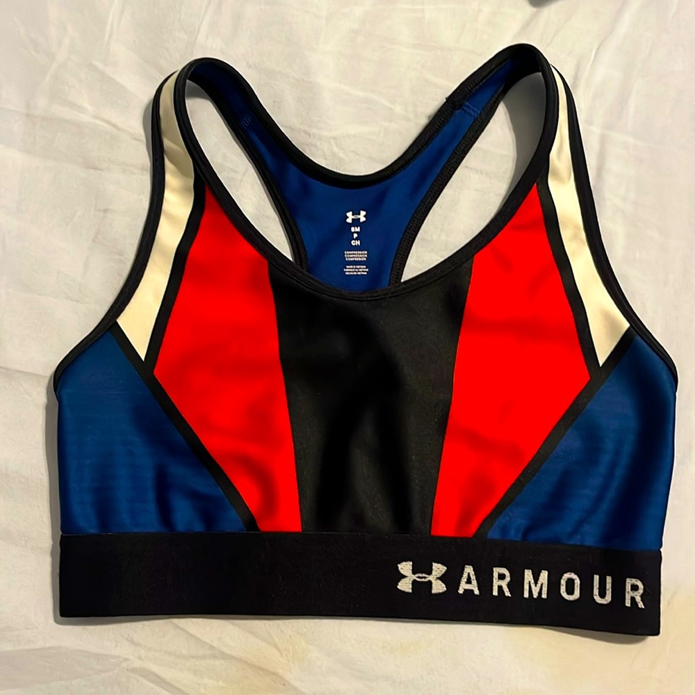 Under Armour Women's Small Mid-Impact Country Pride Sports Bra